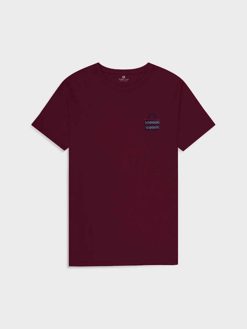 CAMISETA VINOTINTO 100% ALGODÓN - ZUNCHO