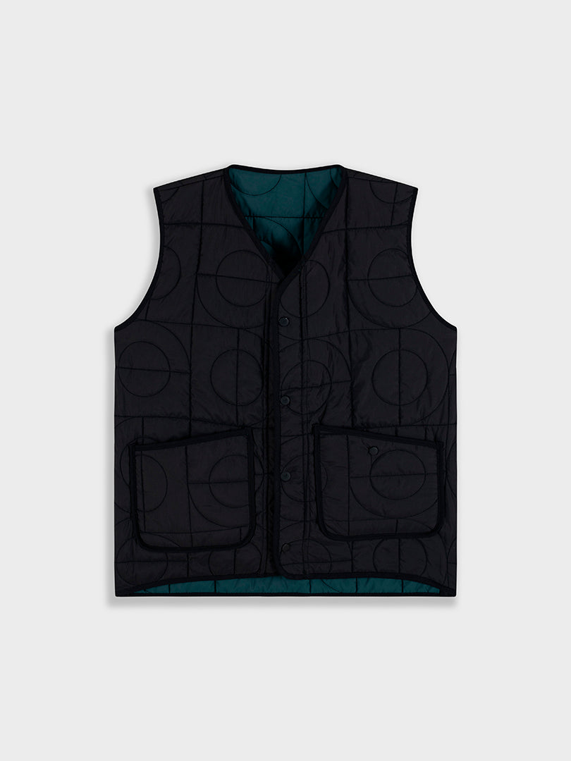 CHALECO ACOLCHADO DOBLE FAZ - MOSAICO