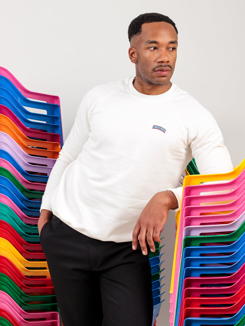 SWEATSHIRT OFF-WHITE 100% ALGODÓN - MECHA